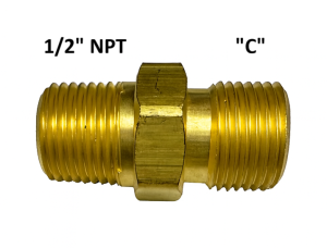 1/2 NPT x C Bushing, C-32